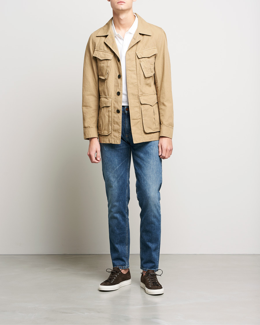 Herr | Jeans | Oscar Jacobson | Albert Cotton Stretch Jeans Vintage Wash