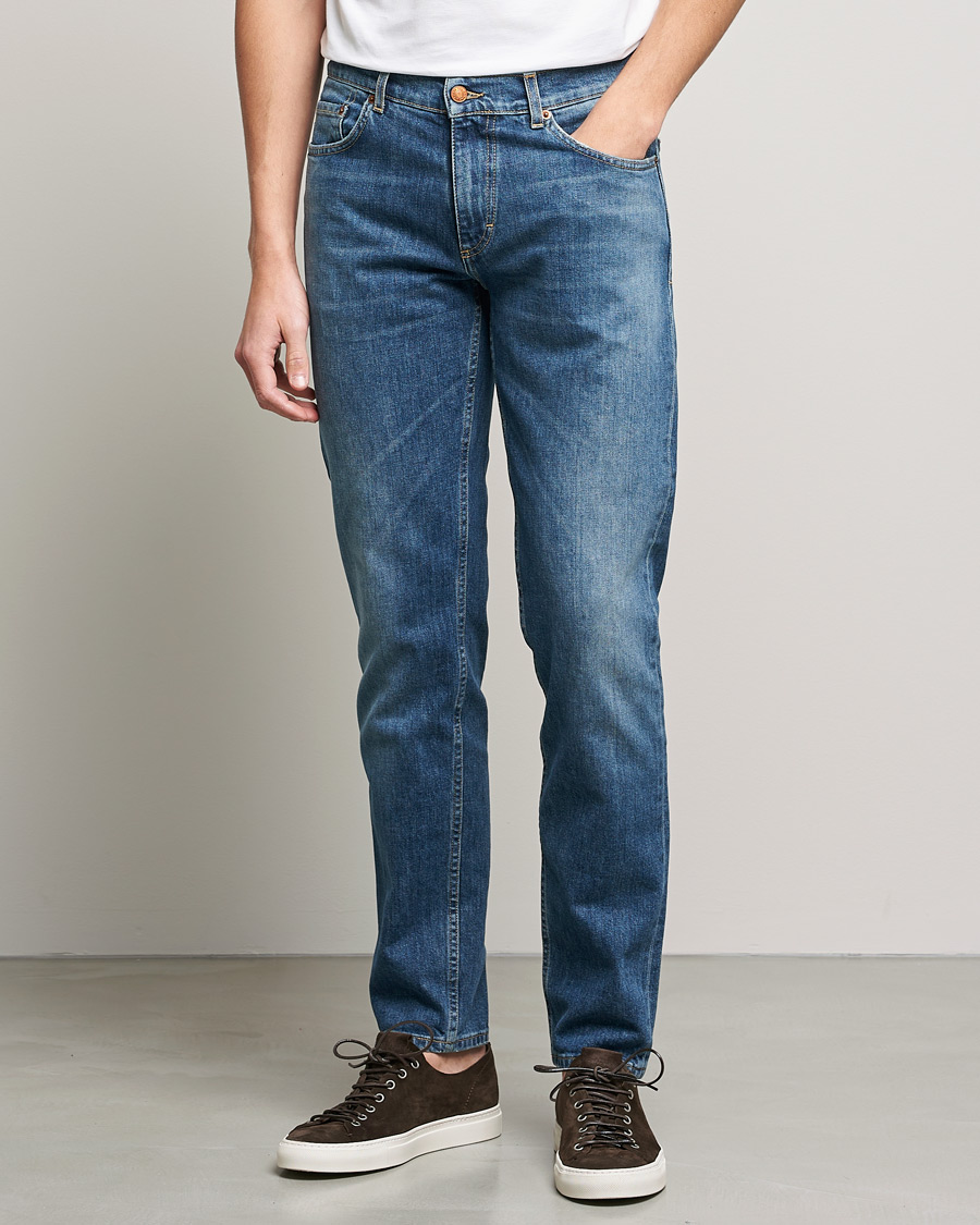 Herr | Jeans | Oscar Jacobson | Albert Cotton Stretch Jeans Vintage Wash