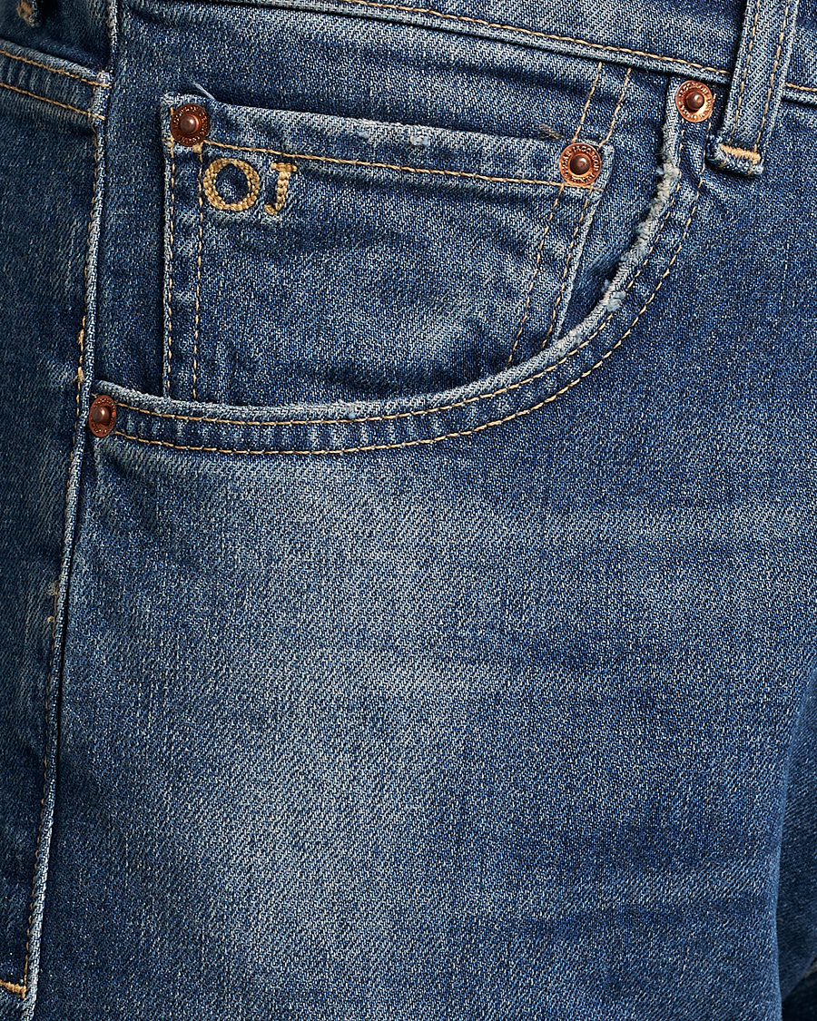 Herr | Jeans | Oscar Jacobson | Johan Straight Fit Cotton Stretch Jeans Vintage Wash