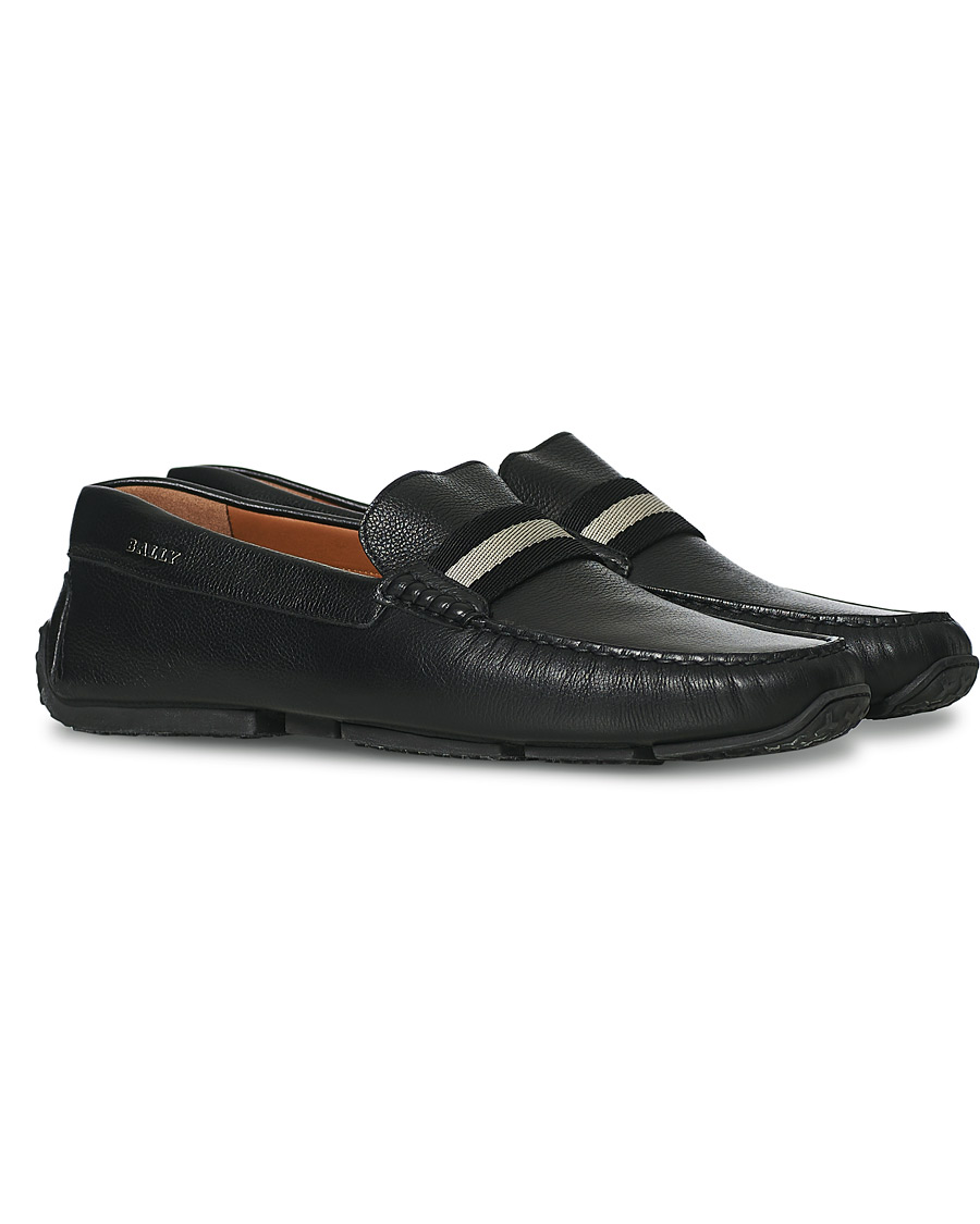 Herr | Bally Pearce Car Shoe Black | Bally | Pearce Car Shoe Black