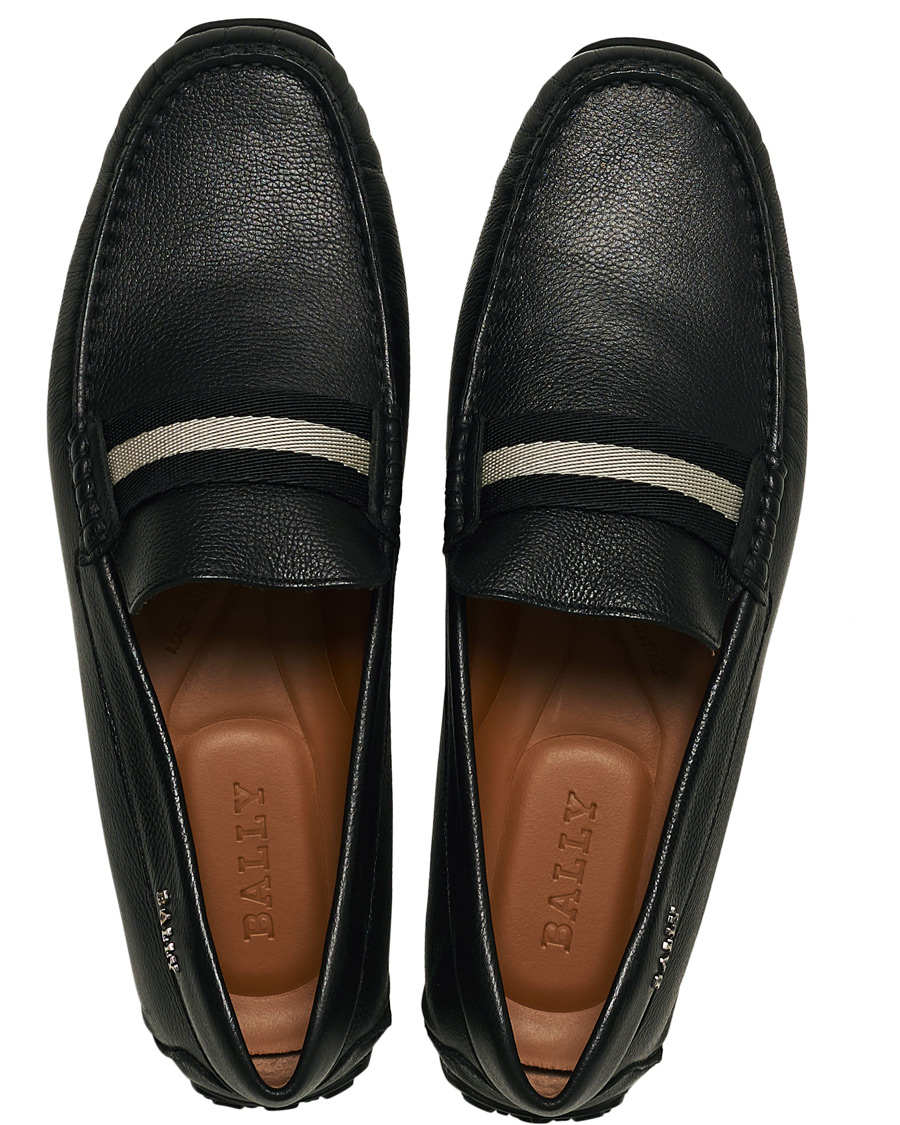 Herr | Bally Pearce Car Shoe Black | Bally | Pearce Car Shoe Black