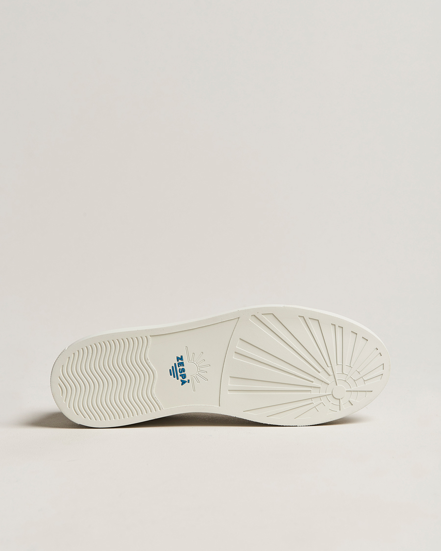 Herr | Zespà ZSP4 Nappa Leather Sneakers White/Navy | Zespà | ZSP4 Nappa Leather Sneakers White/Navy
