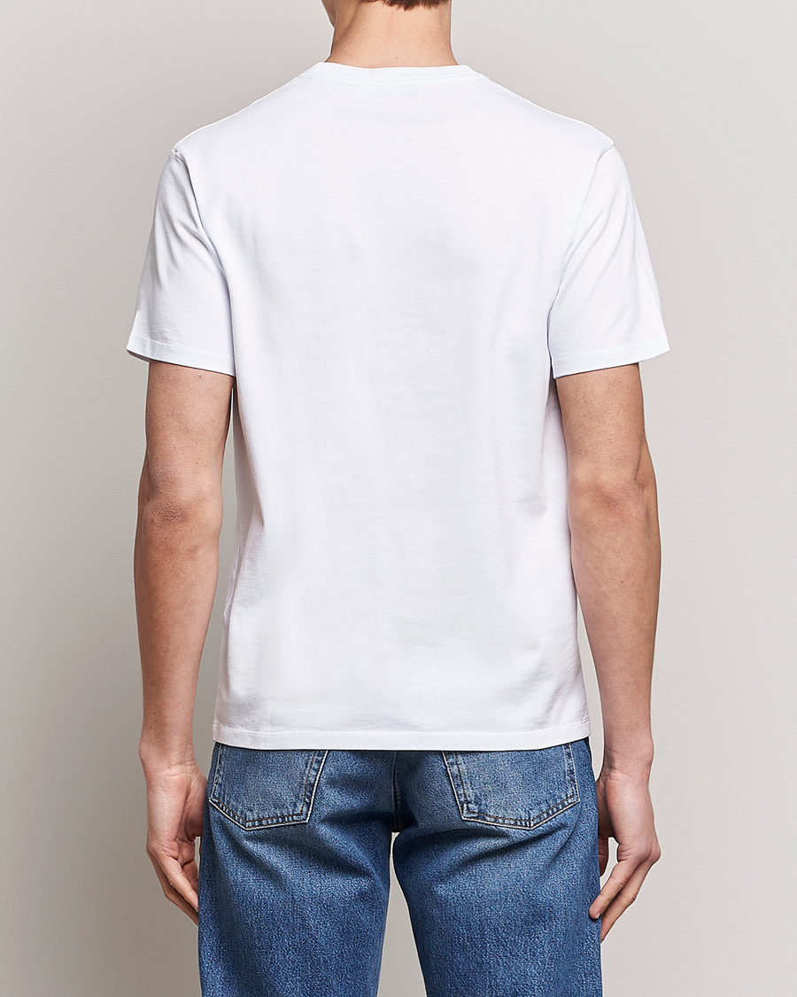 Herr | T-Shirts | Maison Kitsuné | Mini Handwriting T-Shirt White