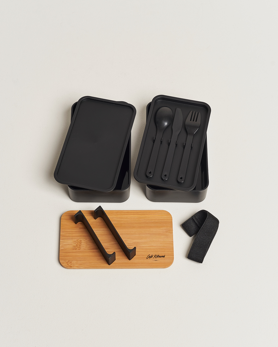 Herr | Café Kitsuné Lunch Box Black | Café Kitsuné | Lunch Box Black