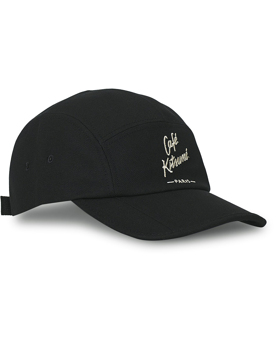 Herr | Café Kitsuné Crew Cap Black | Café Kitsuné | Crew Cap Black
