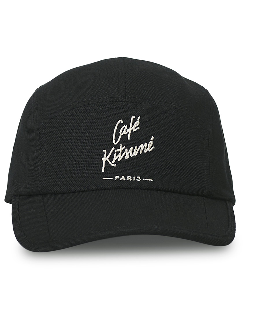 Herr | Café Kitsuné Crew Cap Black | Café Kitsuné | Crew Cap Black