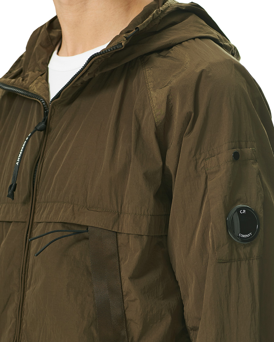 Herr | Jackor | C.P. Company | Chrome R Hooded Lens Jacket Olive