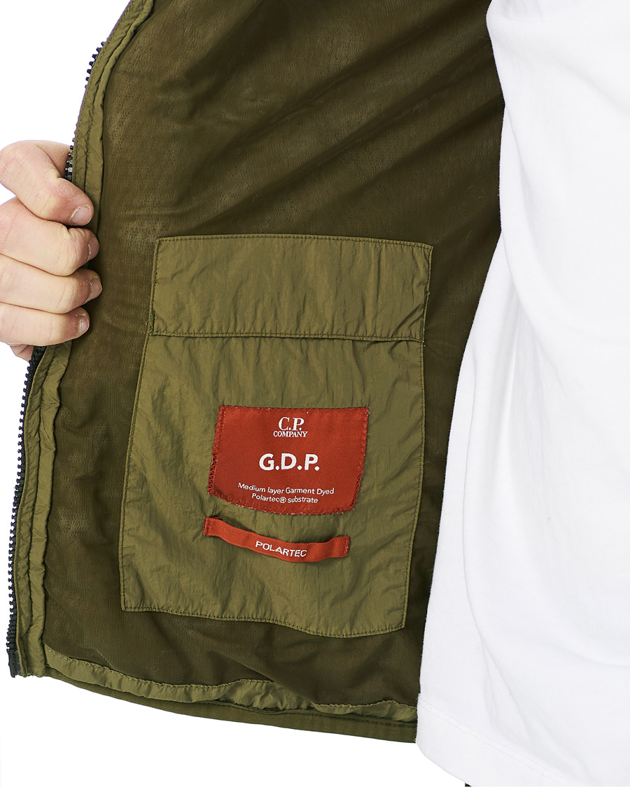 Herr | Jackor | C.P. Company | Polartec Padded Jacket Olive
