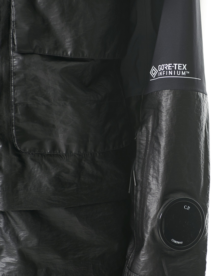 Herr | Jackor | C.P. Company | GORE-TEX Infinum Waterproof Hooded Jacket Black