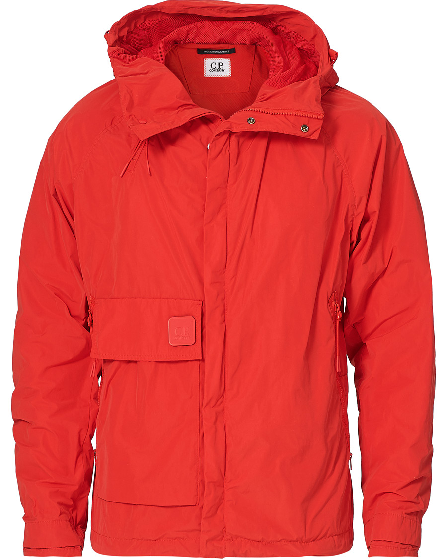 Herr | Jackor | C.P. Company | Metropolis Memri Hooded Jacket Red