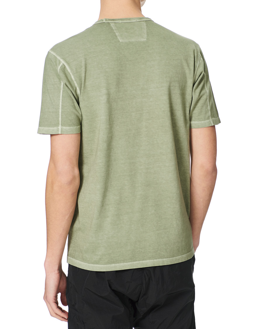 Herr | T-Shirts | C.P. Company | Resist Dyed Tee Olive