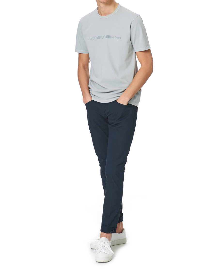 Herr | T-Shirts | C.P. Company | Resist Dyed Tee Grey