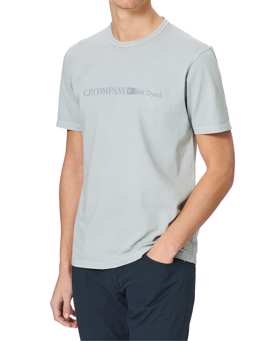 Herr | T-Shirts | C.P. Company | Resist Dyed Tee Grey