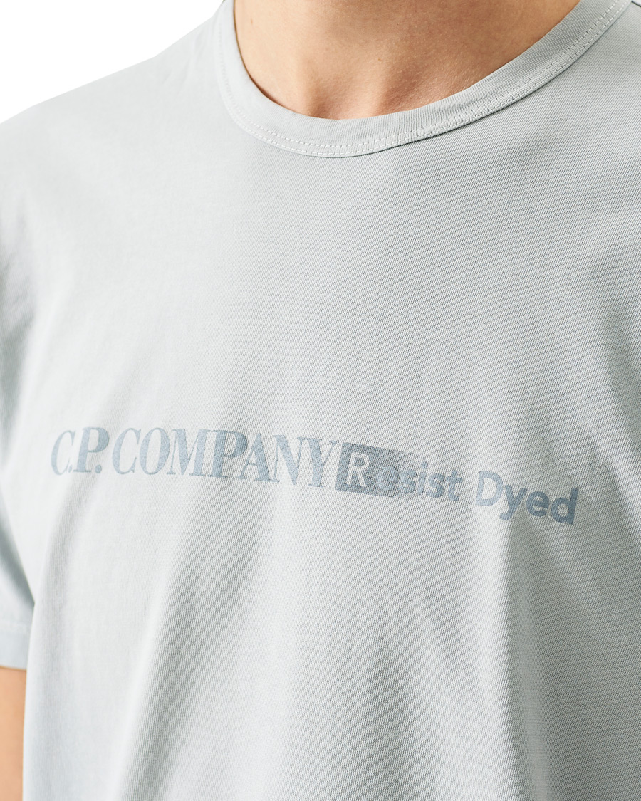 Herr | T-Shirts | C.P. Company | Resist Dyed Tee Grey