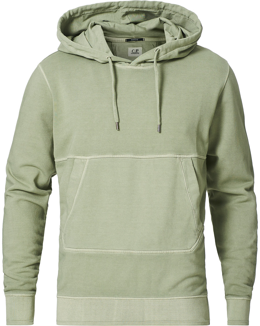 Herr | Tröjor | C.P. Company | Resist Dyed Sweat hoodie Olive