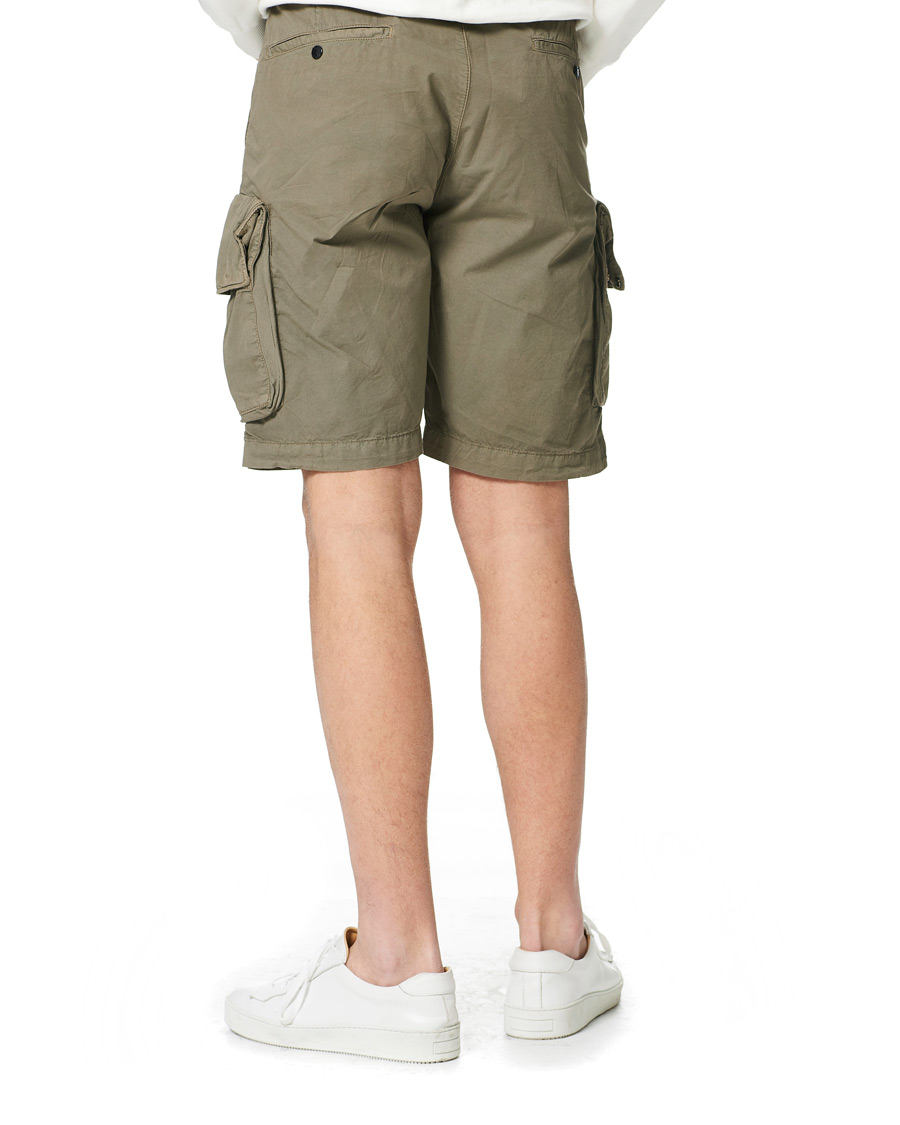 Herr | Shorts | C.P. Company | Stretch Twill Cargo Shorts Olive
