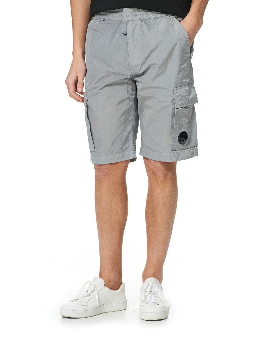 Herr | Shorts | C.P. Company | Chrome-R Drawstring Cargo Shorts Grey