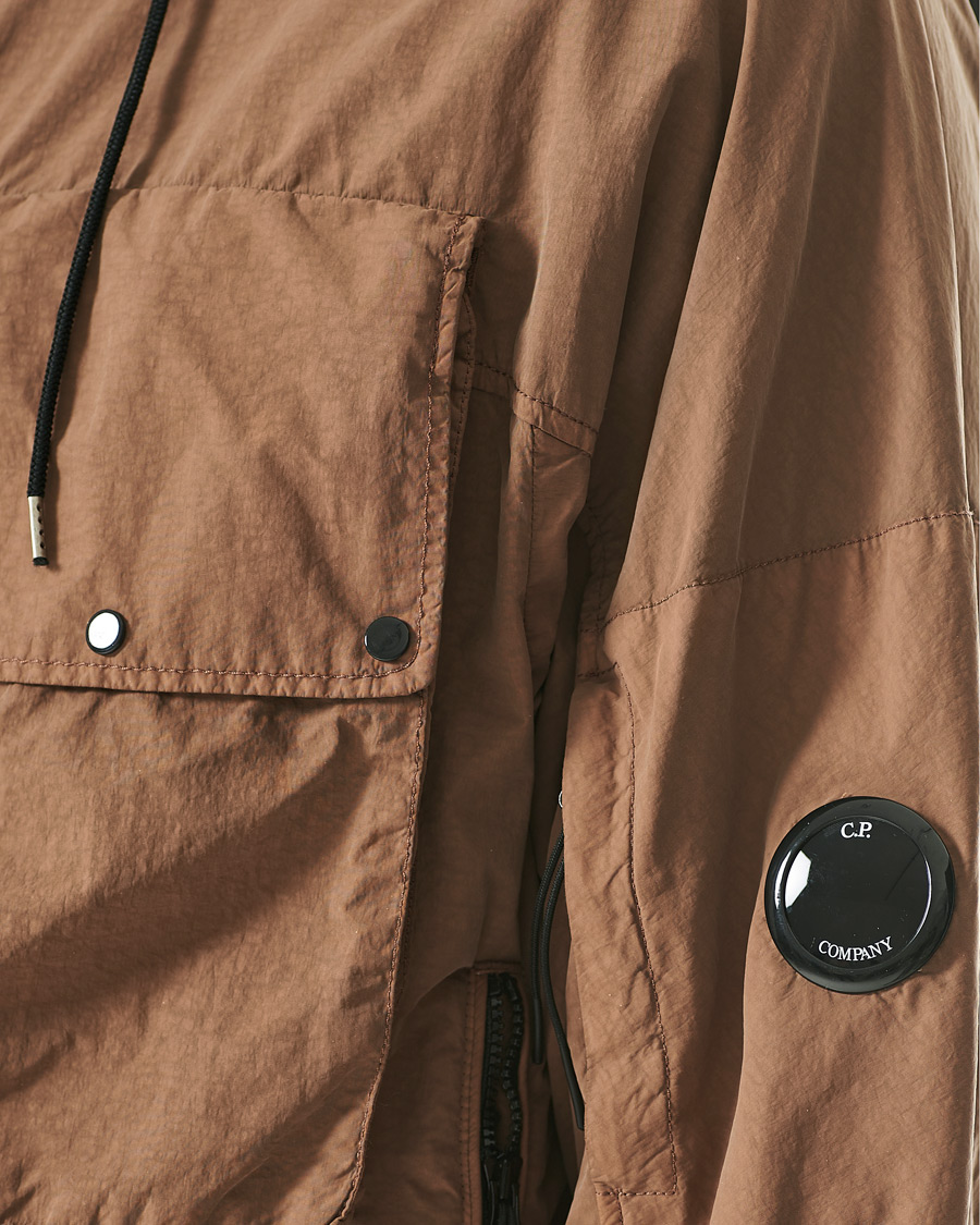 Herr | Jackor | C.P. Company | Flatt Nylon Long Jacket Brown