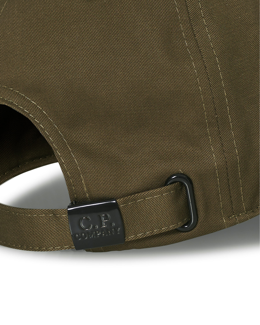 Herr | C.P. Company Cotton Gabardine Cap Olive | C.P. Company | Cotton Gabardine Cap Olive