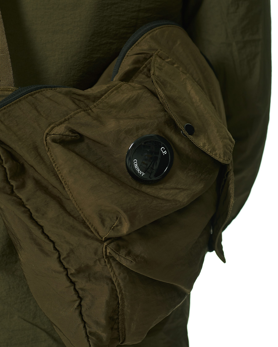Herr | C.P. Company Nylon B Shoulder Bag Olive | C.P. Company | Nylon B Shoulder Bag Olive