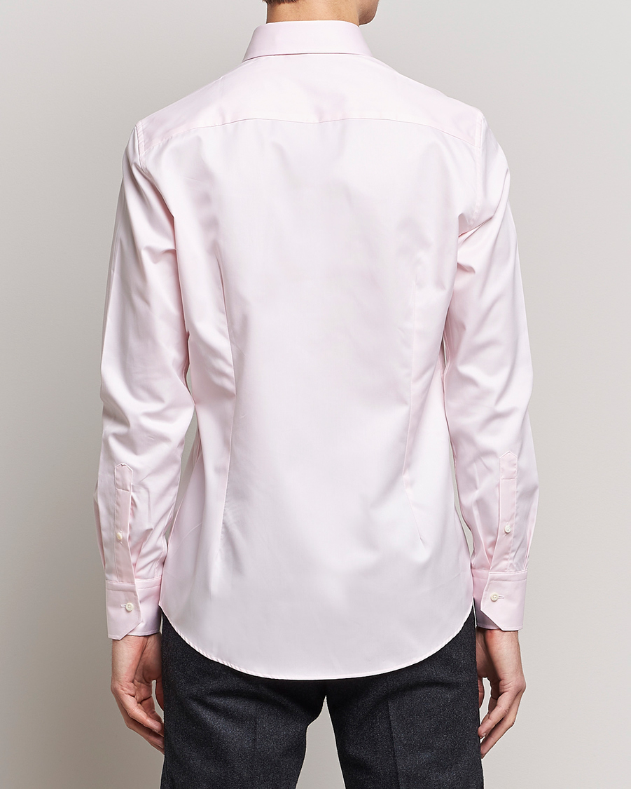 Herr | Skjortor | Stenströms | Slimline Cut Away Shirt Pink