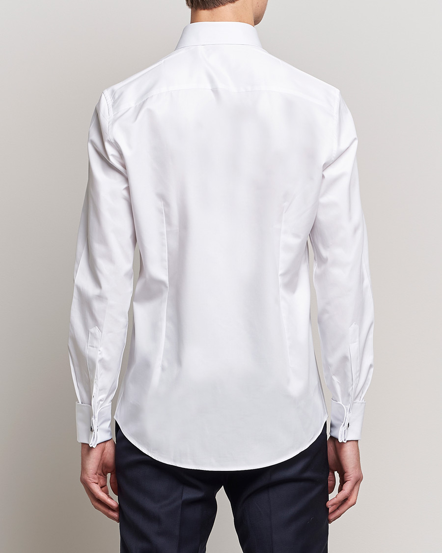 Herr | Skjortor | Stenströms | Slimline Double Cuff White