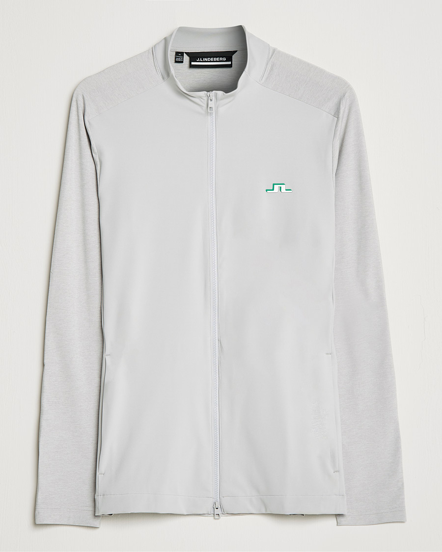 Herr | Tröjor | J.Lindeberg | Erik Golf Mid Layer Jersey Half Zip Micro Chip