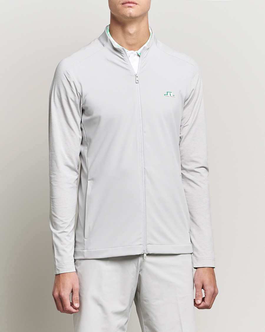 Herr | Tröjor | J.Lindeberg | Erik Golf Mid Layer Jersey Half Zip Micro Chip
