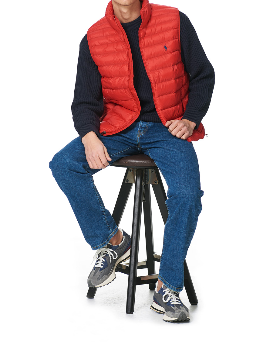 Herr | Jackor | Polo Ralph Lauren | Recycled Terra Nylon Vest Red