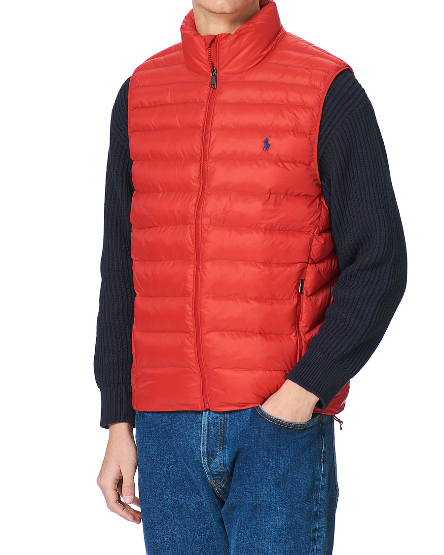 Herr | Jackor | Polo Ralph Lauren | Recycled Terra Nylon Vest Red