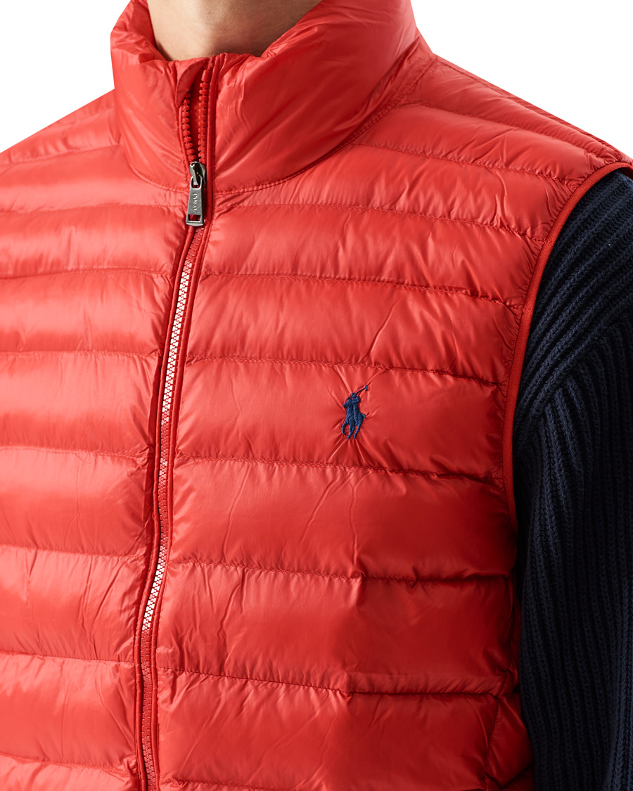 Herr | Jackor | Polo Ralph Lauren | Recycled Terra Nylon Vest Red