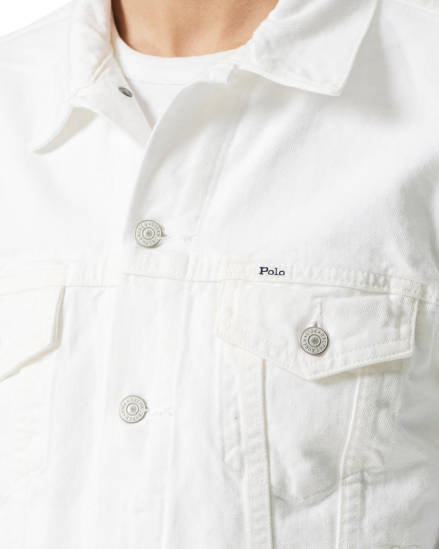 Herr | Jackor | Polo Ralph Lauren | Denim & Supply Icon Trucker Denim Jacket White