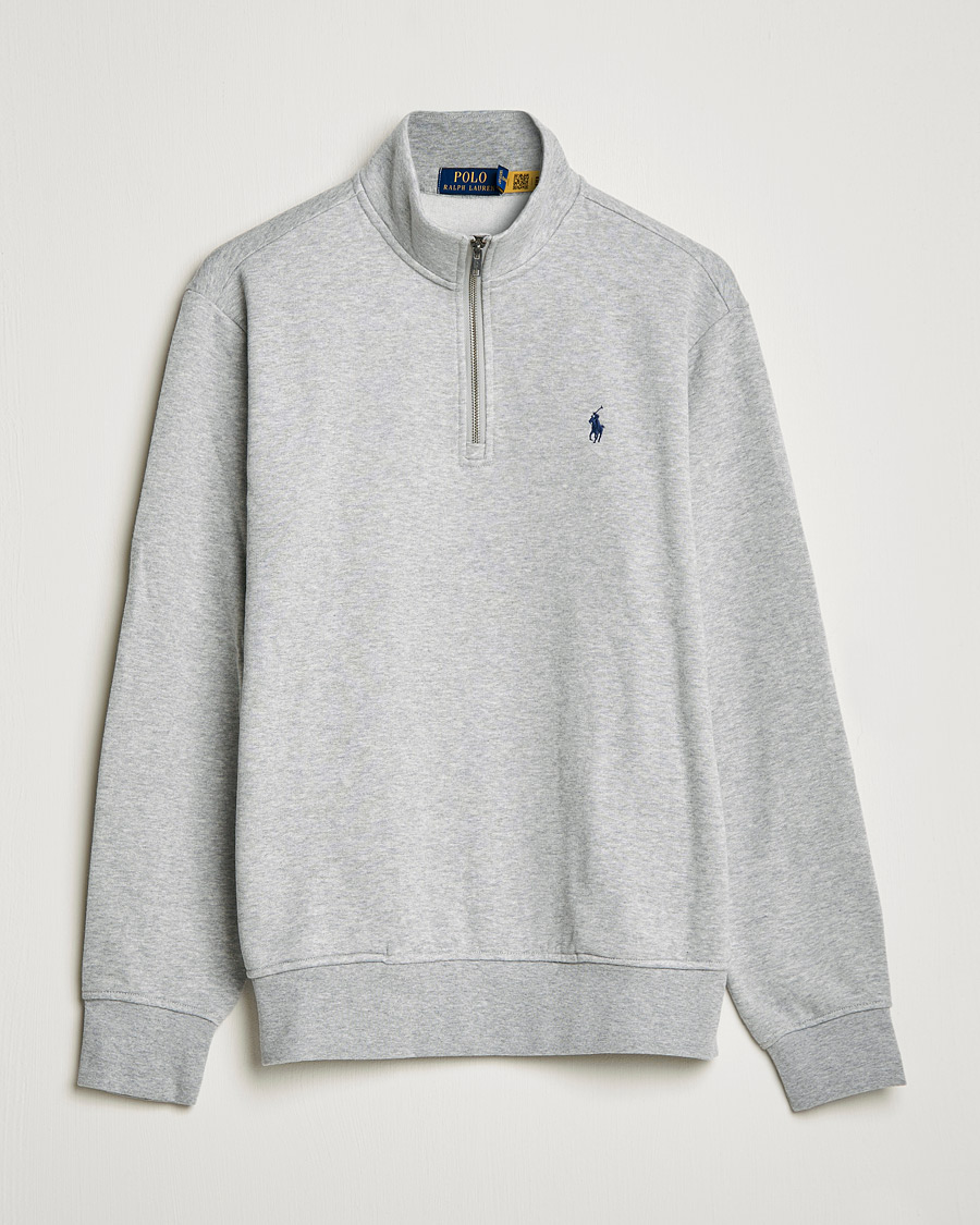 Herr | Tröjor | Polo Ralph Lauren | Fleece Jersey Half Zip Andover Heather