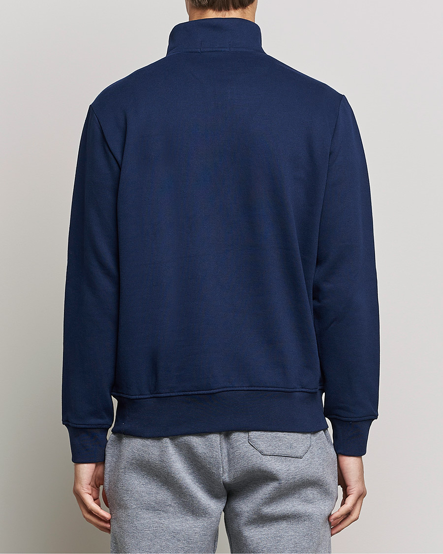 Herr | Tröjor | Polo Ralph Lauren | Fleece Jersey Half Zip Cruise Navy