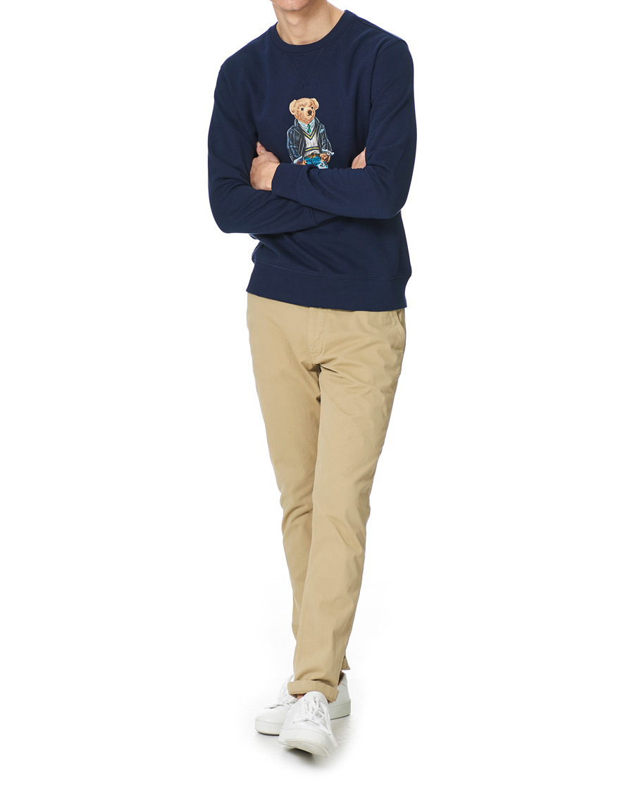 Herr | Tröjor | Polo Ralph Lauren | Magic Fleece Bear Sweatshirt Cruise Navy