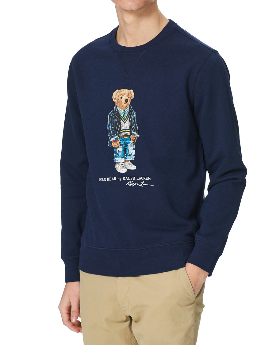 Herr | Tröjor | Polo Ralph Lauren | Magic Fleece Bear Sweatshirt Cruise Navy