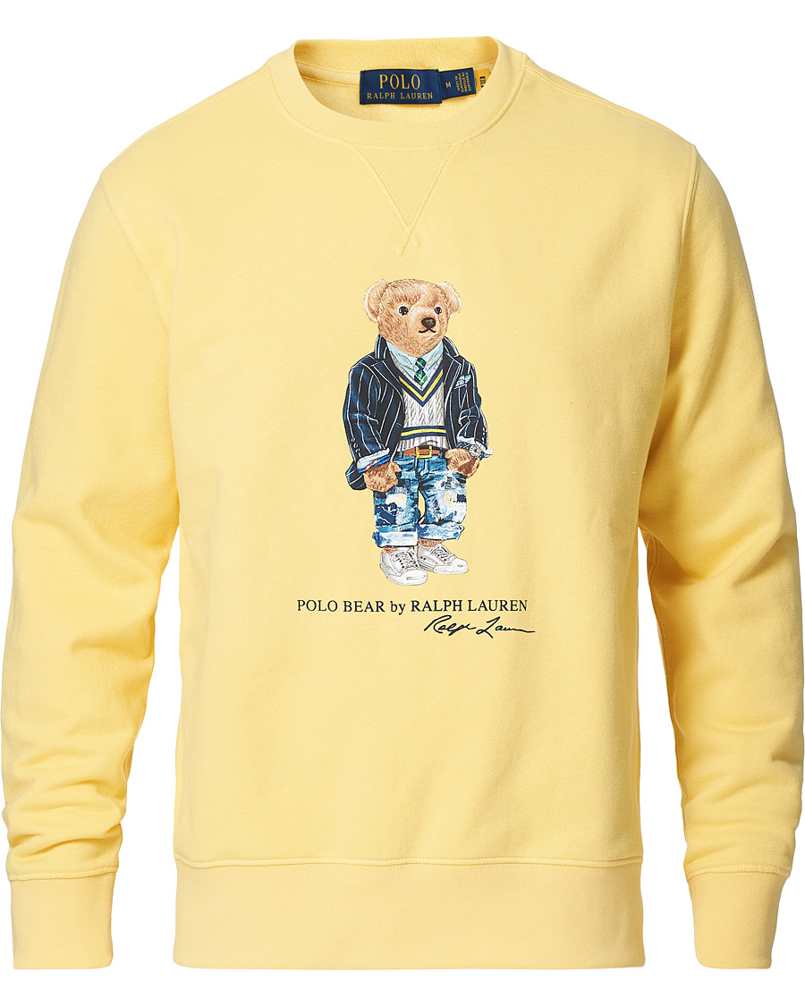 Herr | Tröjor | Polo Ralph Lauren | Magic Fleece Bear Sweatshirt Empire Yellow