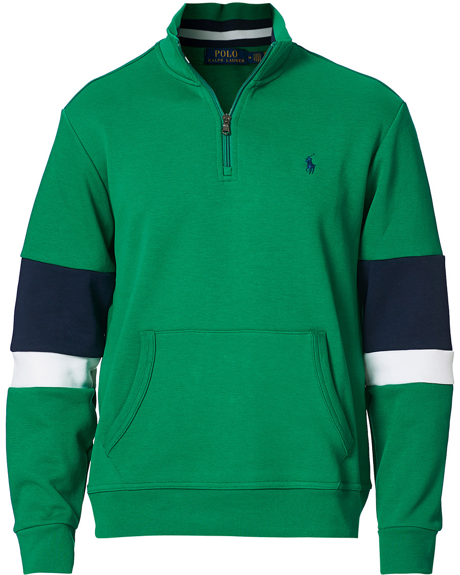 Herr | Tröjor | Polo Ralph Lauren | Tech Half-Zip Sweater Cruise Green
