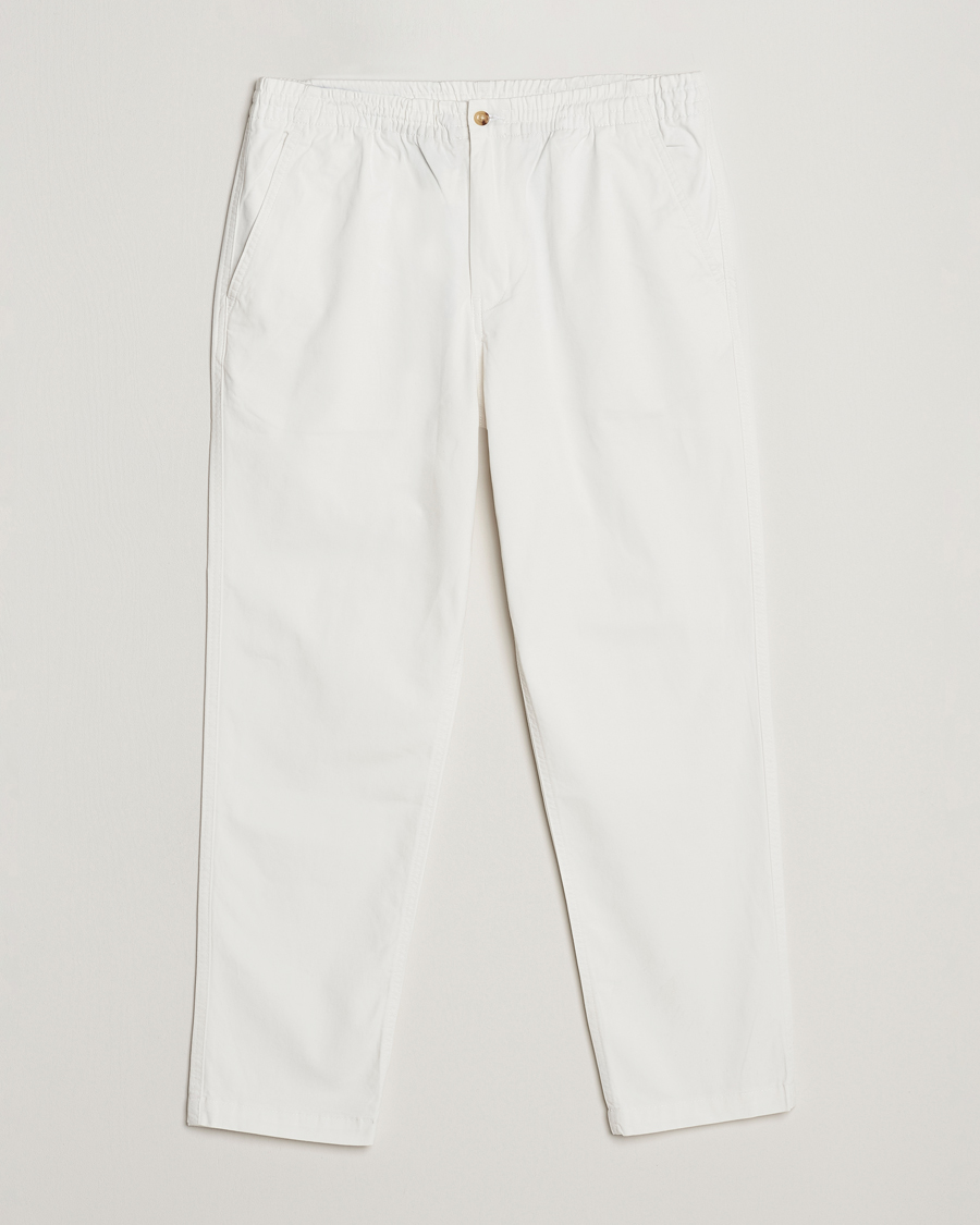 Herr | Byxor | Polo Ralph Lauren | Prepster Stretch Drawstring Trousers Deckwash White
