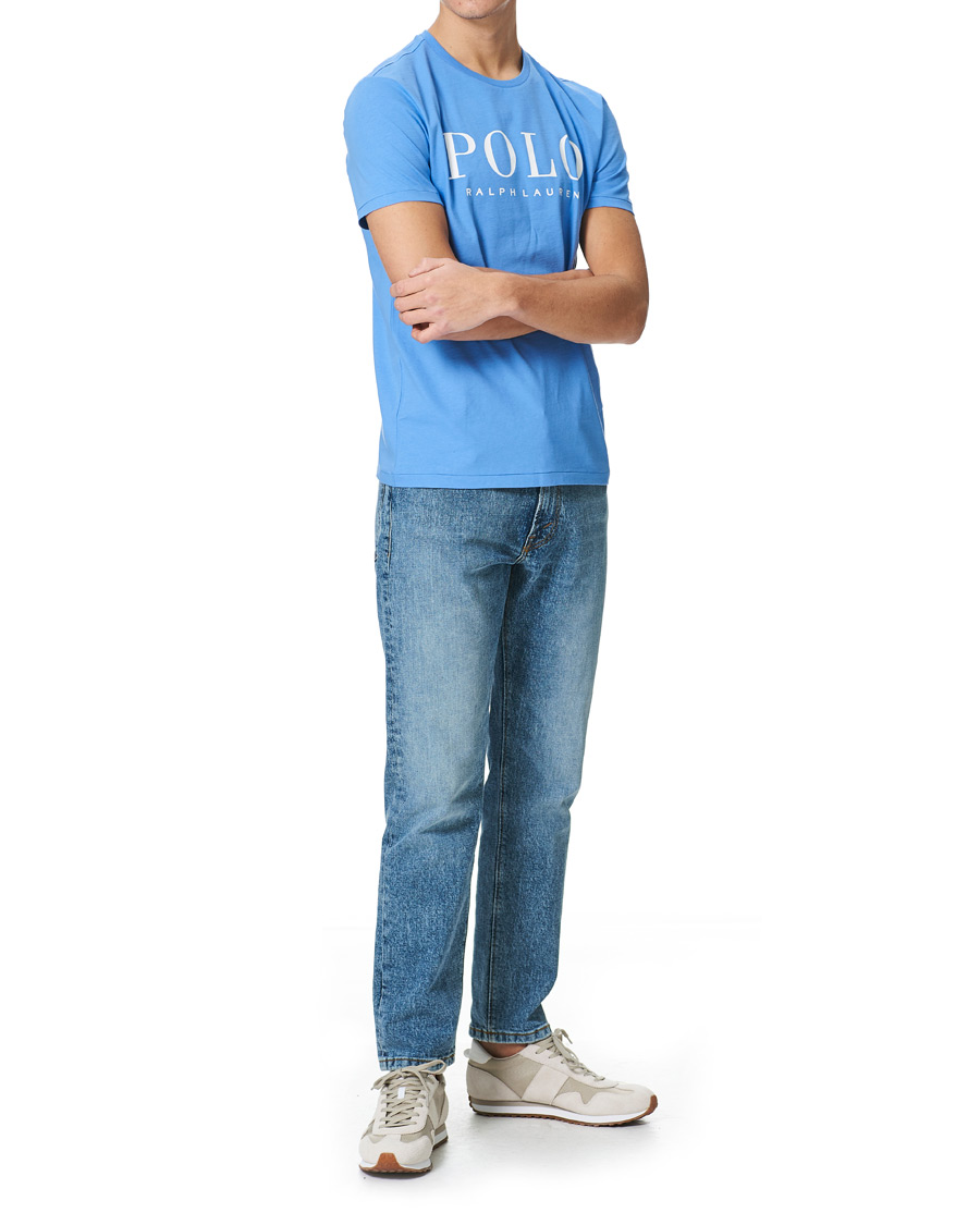Herr | T-Shirts | Polo Ralph Lauren | Logo Crew Neck Tee Harbour Island Blue