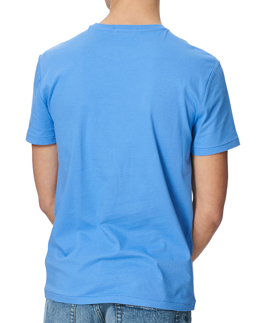 Herr | T-Shirts | Polo Ralph Lauren | Logo Crew Neck Tee Harbour Island Blue