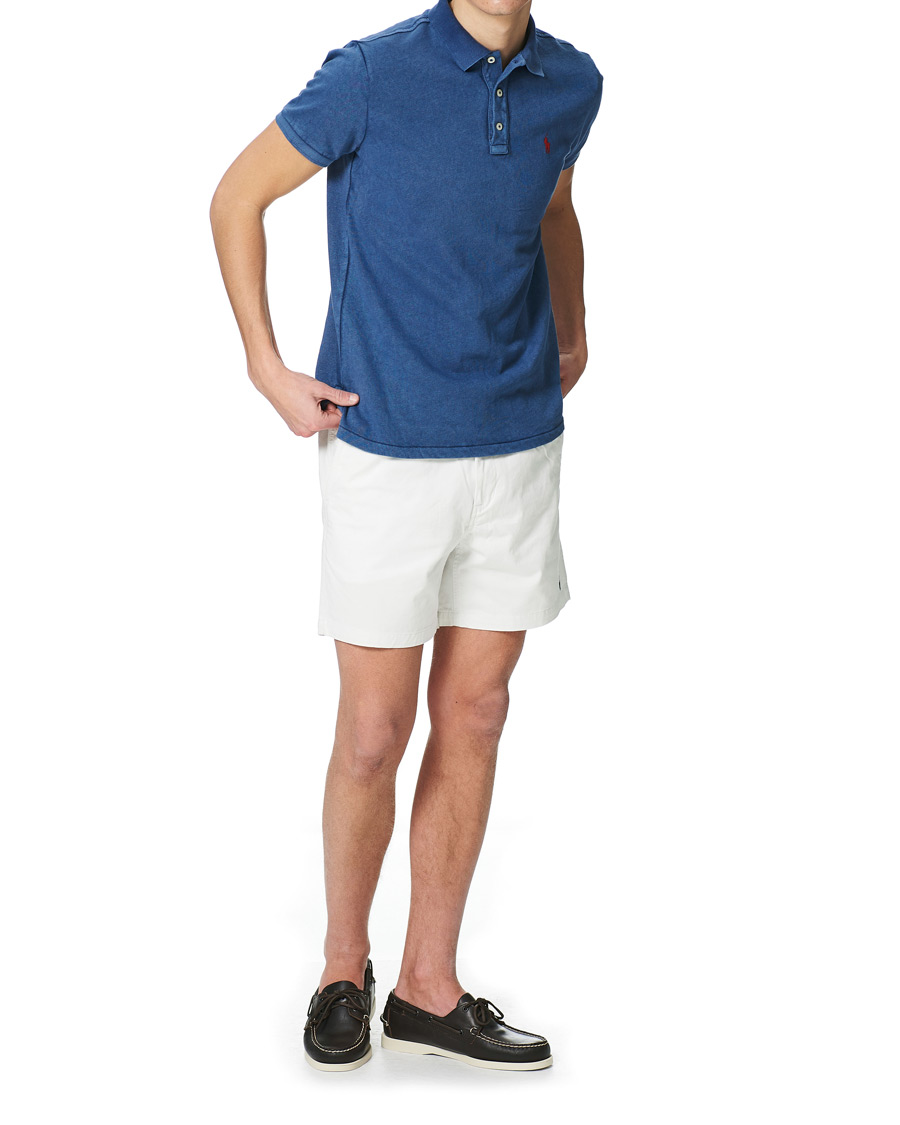 Herr | Pikéer | Polo Ralph Lauren | Custom Fit Spa Terry Polo Light Navy