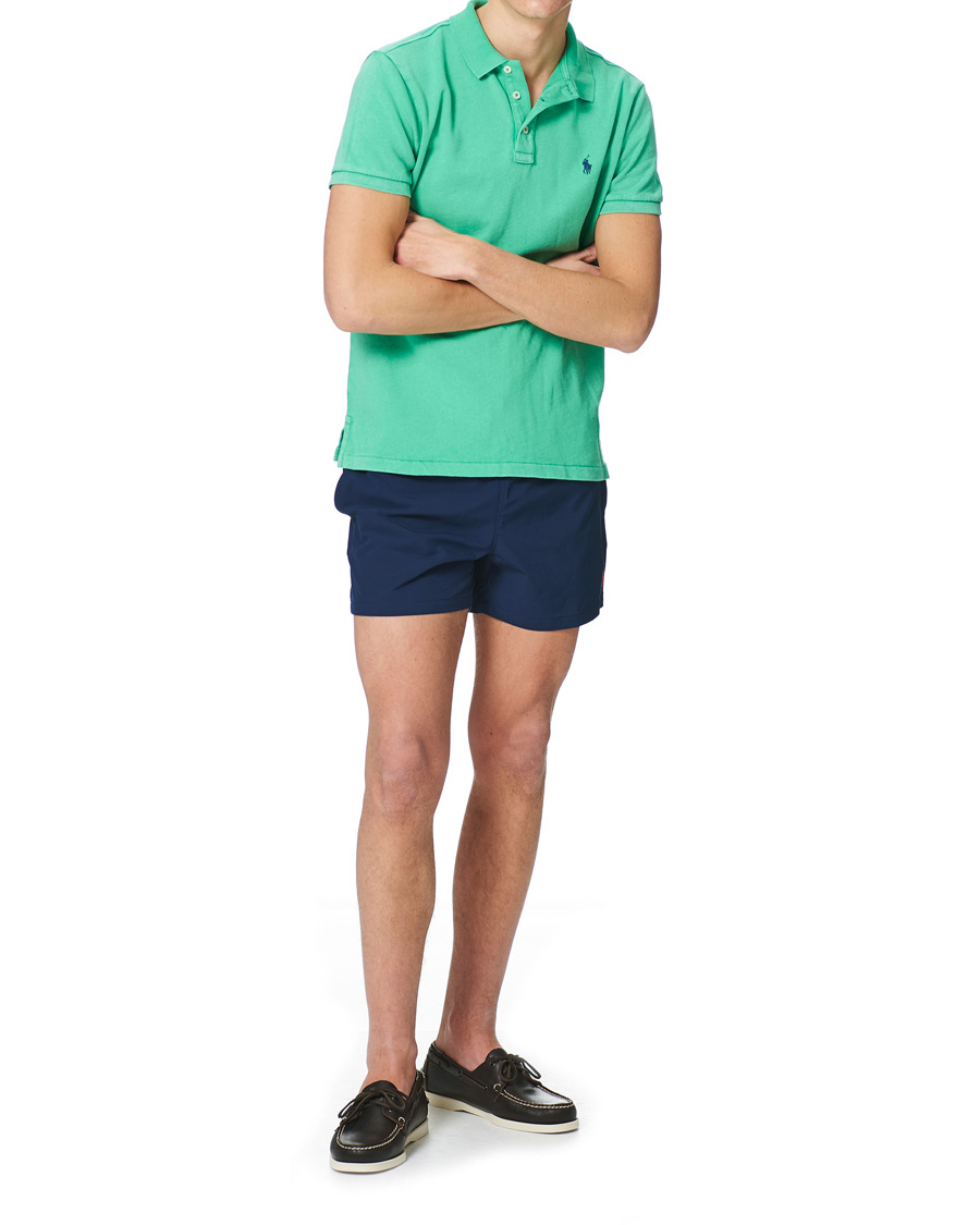Herr | Pikéer | Polo Ralph Lauren | Custom Fit Spa Terry Polo Cabo Green