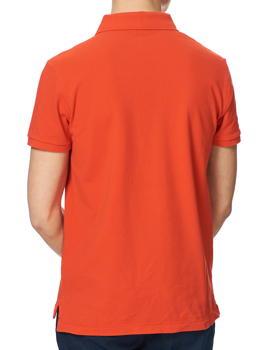 Herr | Pikéer | Polo Ralph Lauren | Custom Slim Fit Polo Tomato Red