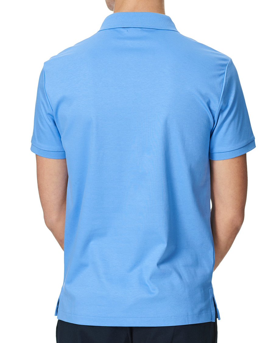 Herr | Pikéer | Polo Ralph Lauren | Luxury Pima Cotton Polo Harbour Island Blue