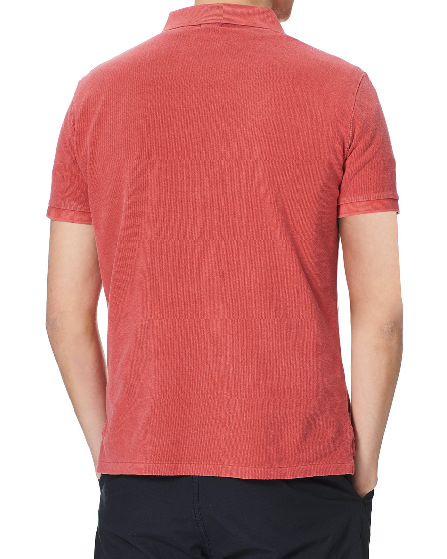 Herr | Pikéer | Polo Ralph Lauren | Custom Slim Fit Garment Dyed Polo Starboard Red