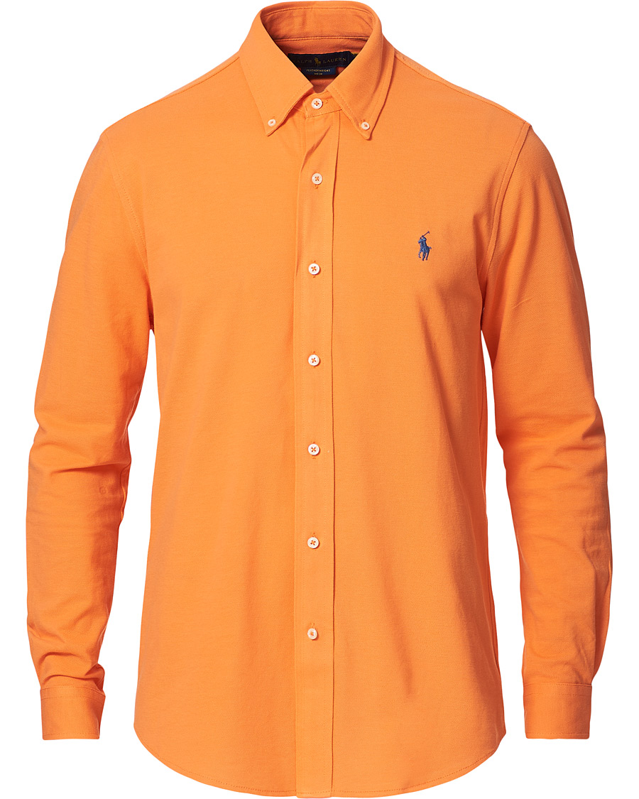 Herr | Skjortor | Polo Ralph Lauren | Featherweight Mesh Shirt May Orange