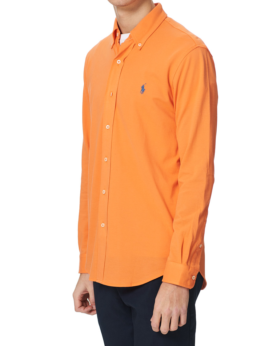 Herr | Skjortor | Polo Ralph Lauren | Featherweight Mesh Shirt May Orange