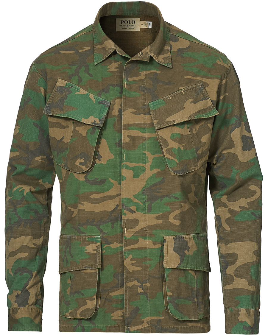 Herr | Skjortor | Polo Ralph Lauren | Denim & Supply Ripstop Overshirt Iconic Camo