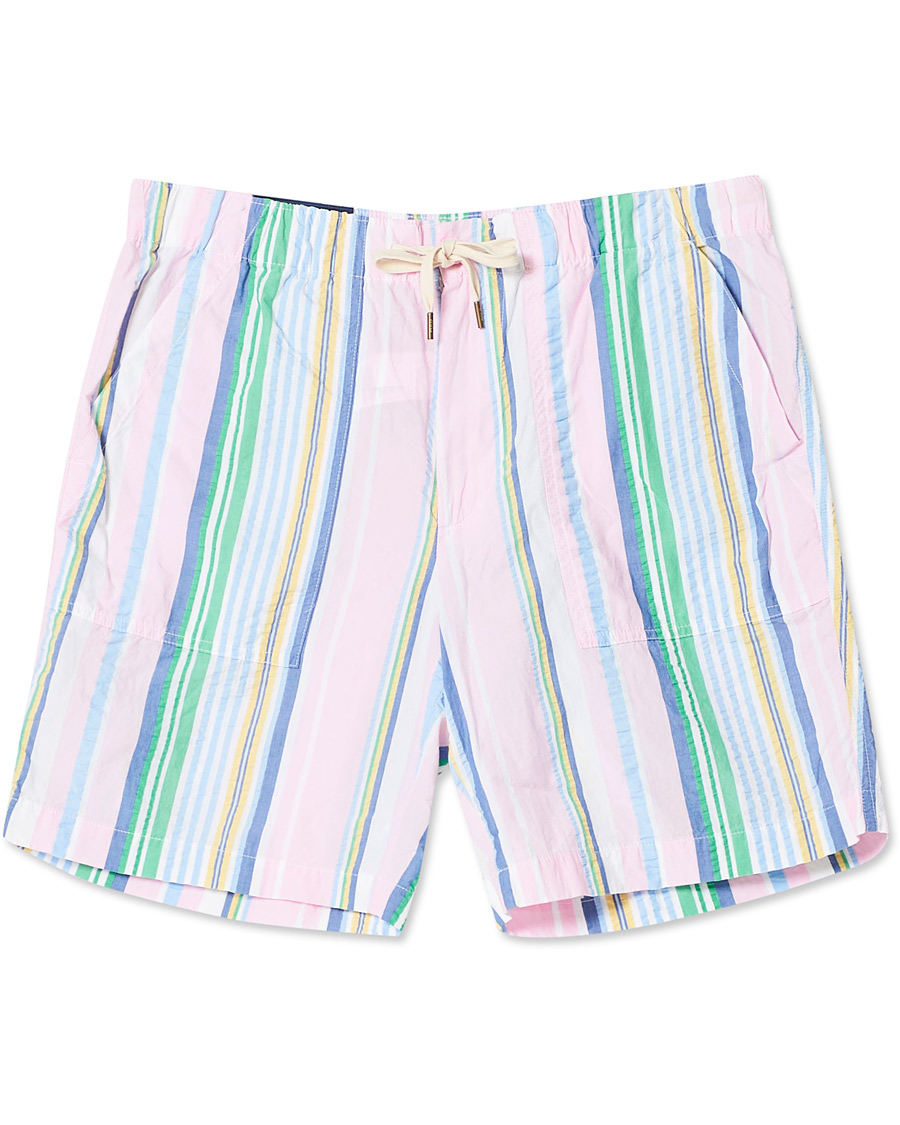 Herr | Shorts | Polo Ralph Lauren | Seersucker Striped Drawstring Shorts Multi